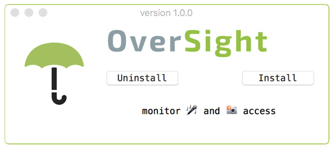 oversight app for mac