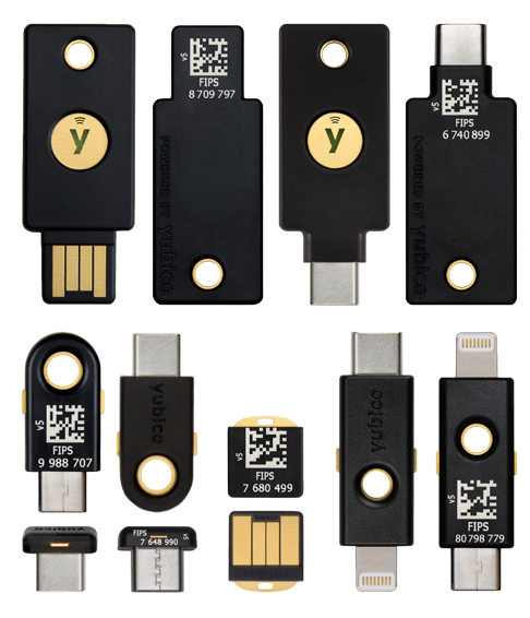 Étui De Protection Pour Yubikey 5 NFC (USB-A) – Mécanisme De Maintien – Fabriqué En Allemagne – Blanc