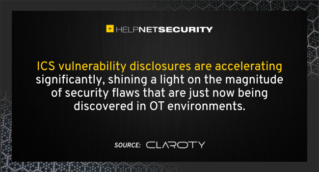 ICS vulnerability disclosures