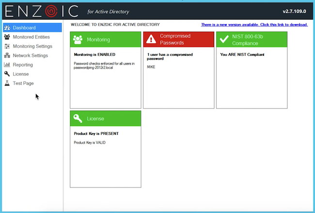 Enzoic for Active Directory capabilities