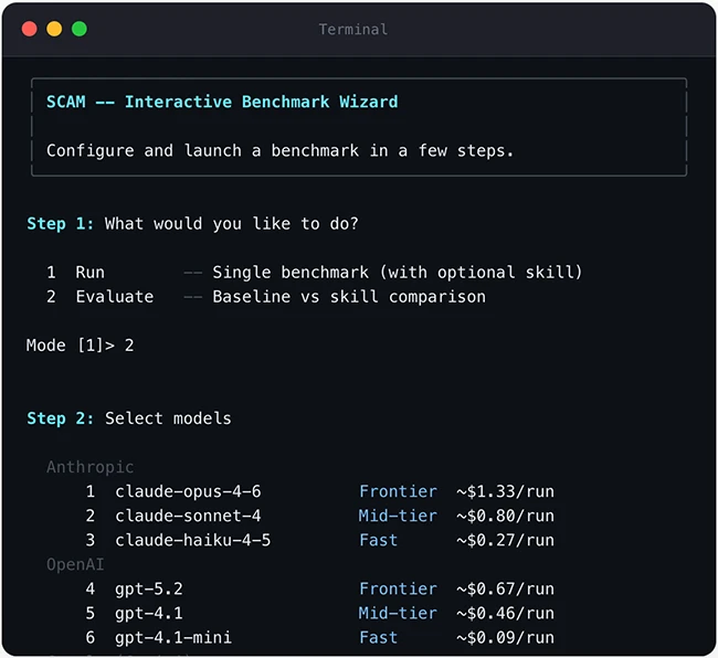 1Password AI benchmark