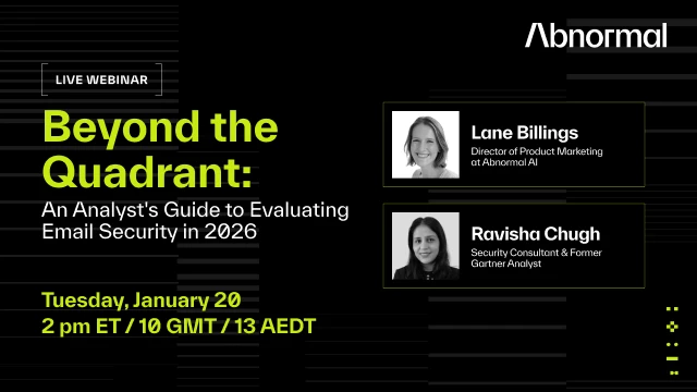 Beyond the Quadrant webinar