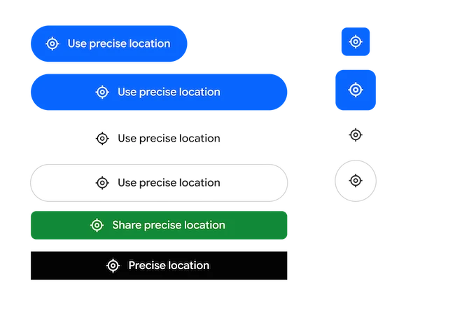 Location button overview Android location privacy features
