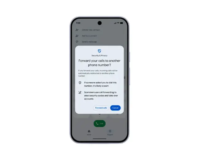 Android scam protection