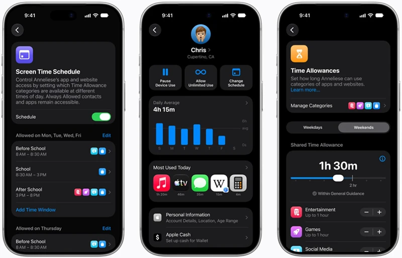 Apple parental controls iOS 27 Apple parental controls