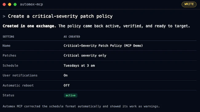 Automox MCP Server 2.2