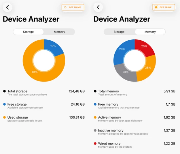 Device Analyzer Avira Mobile Security