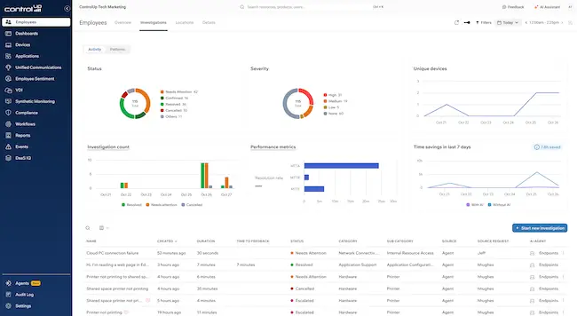 Pulse AI Resolve ControlUp Pulse AI Resolve