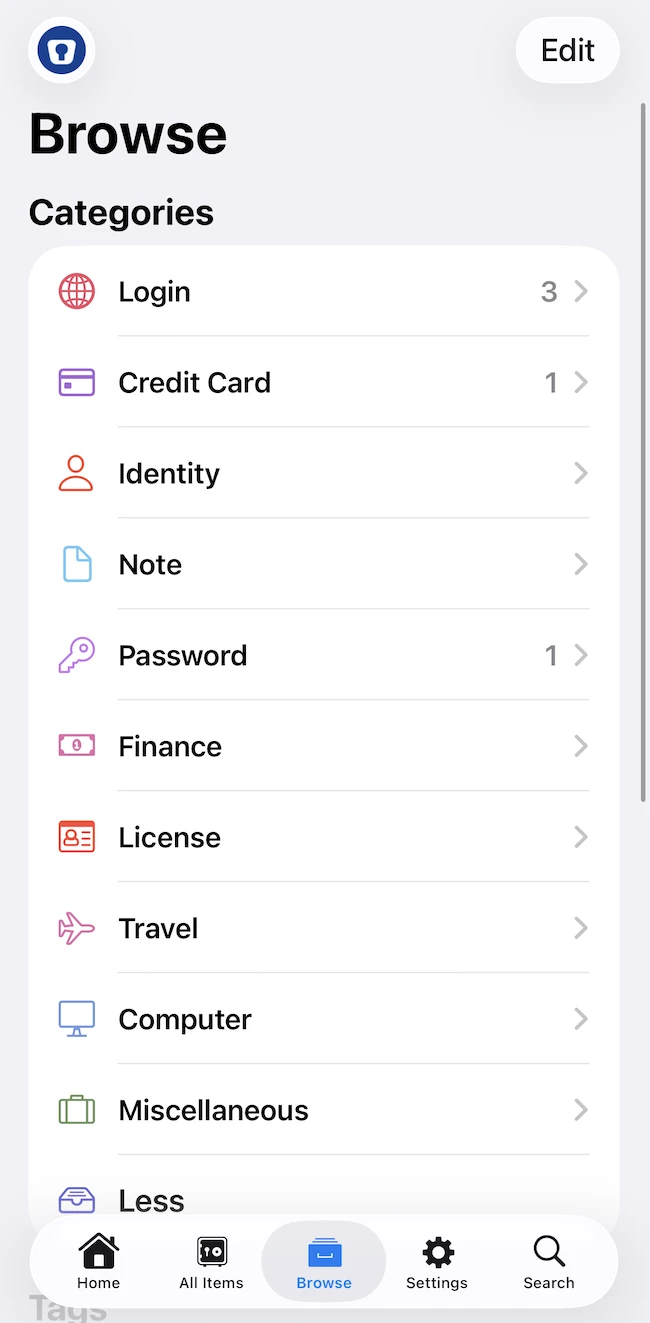 Browse Enpass Password Manager