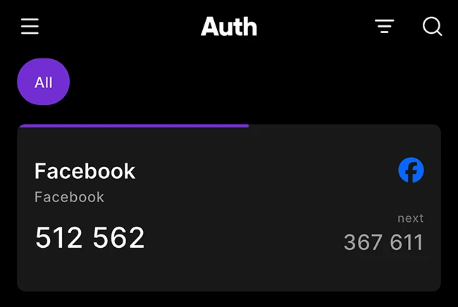 airplane mode Ente Auth