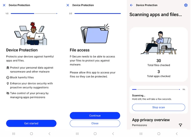Device protection F-Secure Internet Security