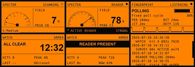 Flipper Zero skimmer detector