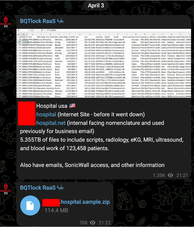 ransomware claim healthcare quantum readiness