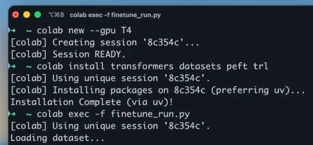 Google Colab CLI Google Colab CLI