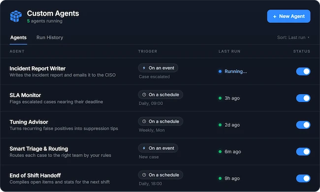Custom Agents Intezer Custom Agents