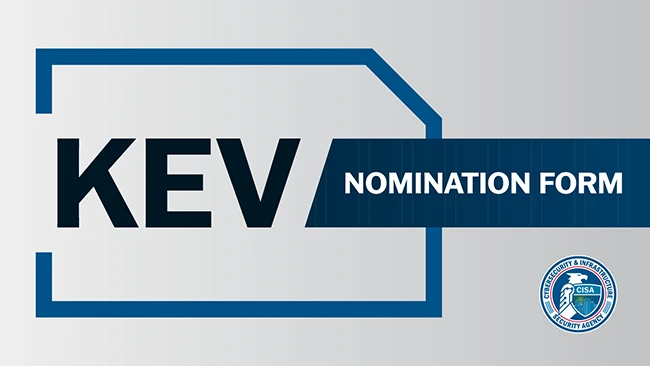 KEV nomination form