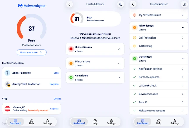 Trusted Advisor Malwarebytes Mobile Security