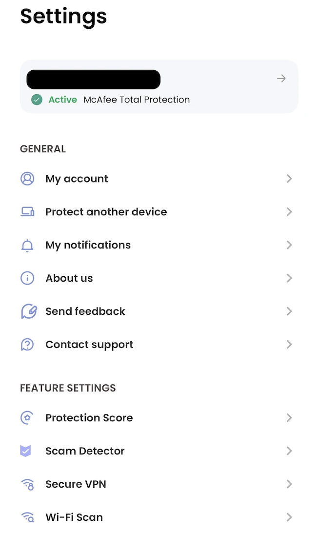 McAfee Mobile Security