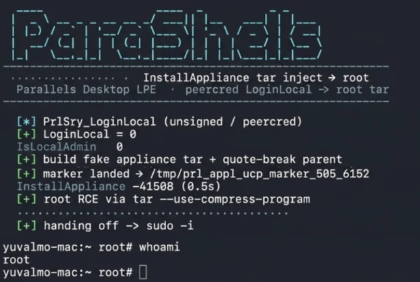 ParaShells PoC in action (Source: JFrog) CVE-2026-90894 ParaShells vulnerability