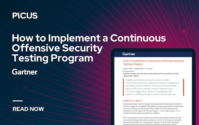 How to Implement a Continuous Offensive Security Testing Program continuous offensive security testing