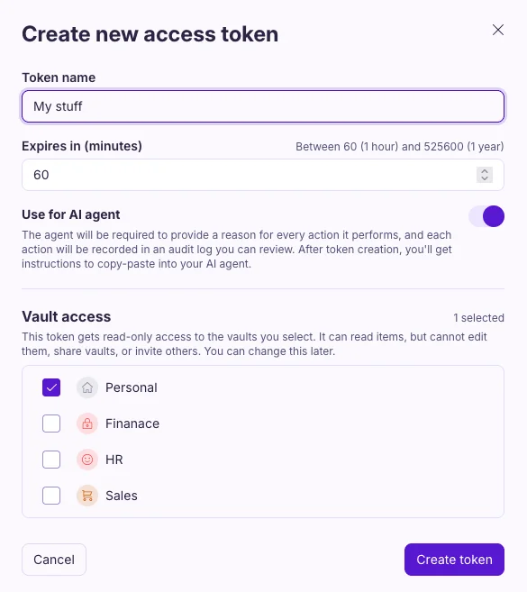 AI access tokens Proton AI access tokens