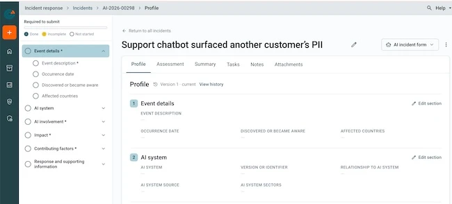 RadarFirst helps teams investigate AI bias, data exposure and ...
