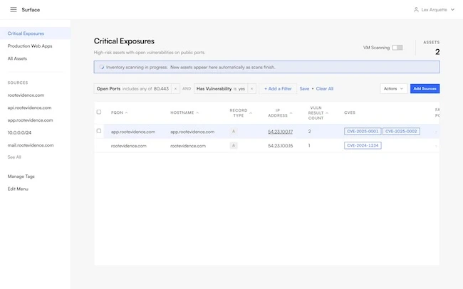 Root Evidence Platform