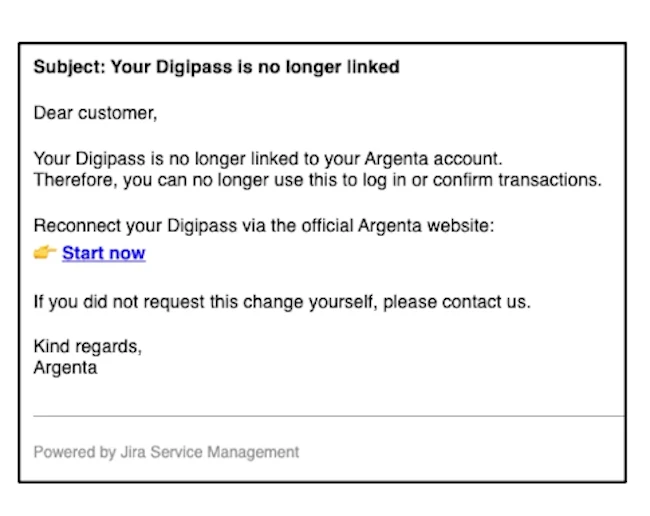 phishing emails GitHub Jira