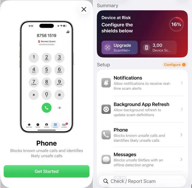Get started ScamNet
