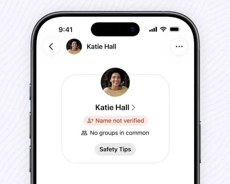 Signal social engineering protections