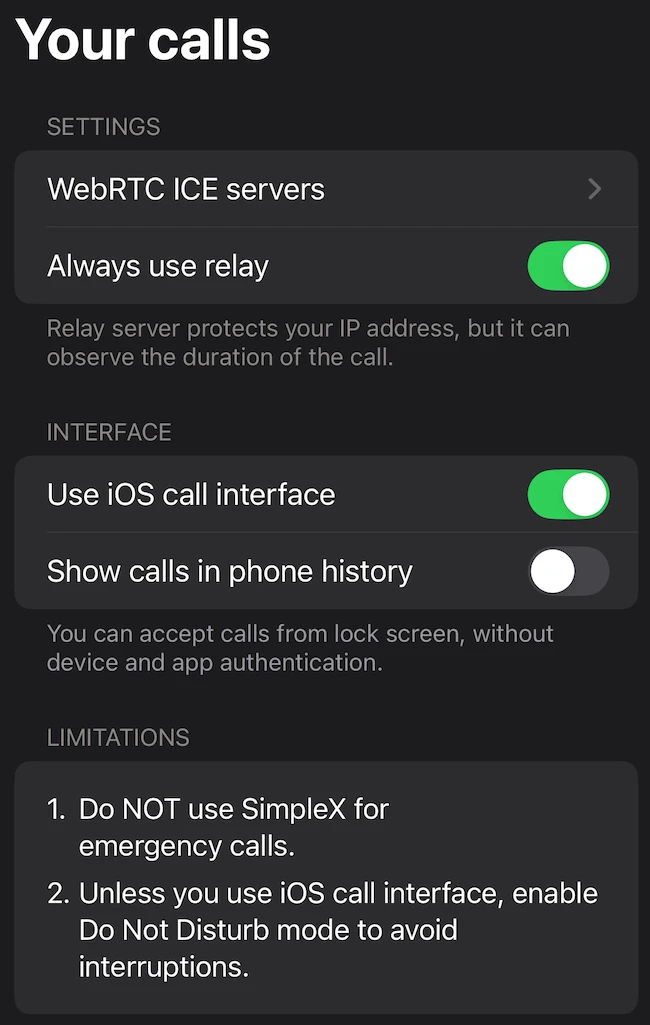OPIS SimpleX Chat