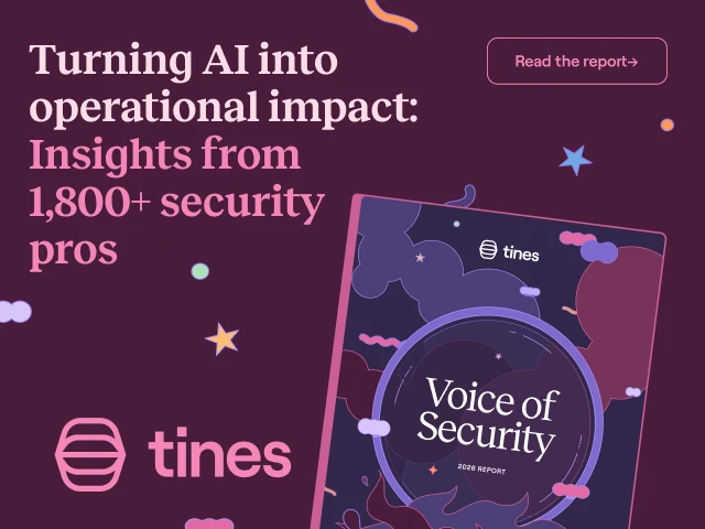 Tines Voice of Security 2026