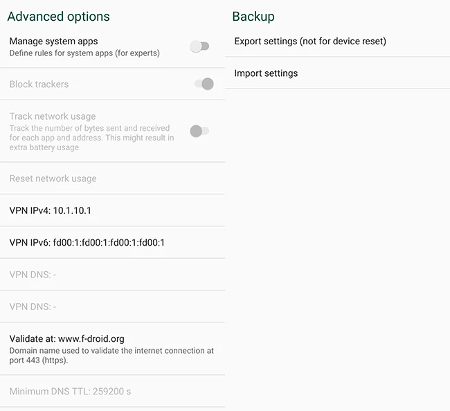 TrackerControl Android