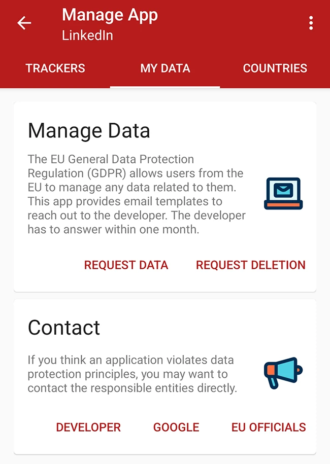 TrackerControl Android