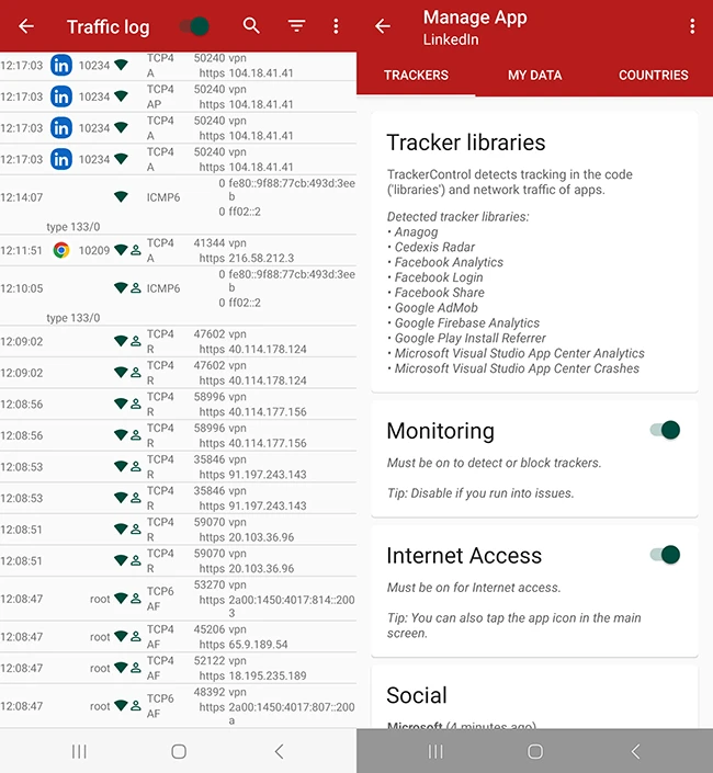 TrackerControl Android