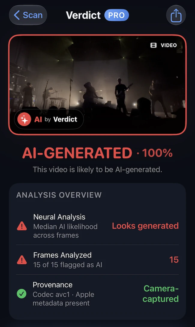 video Verdict