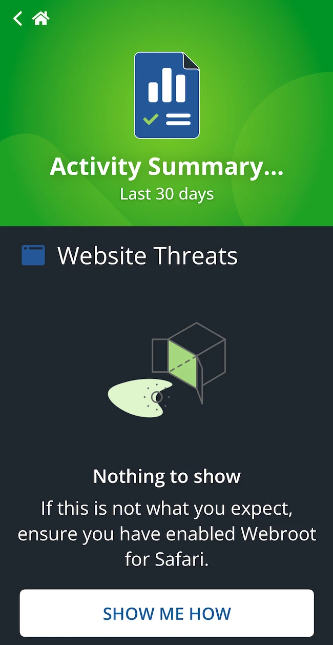 Website Threats Webroot Mobile Security