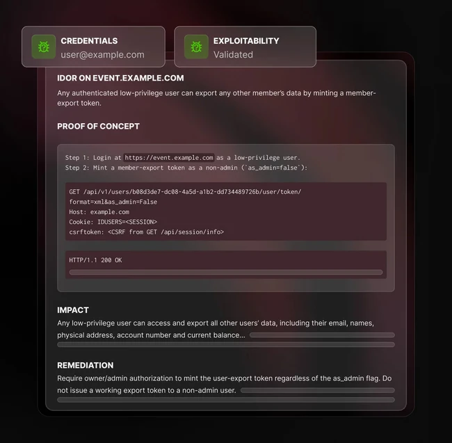 YesWeHack Agentic Pentest