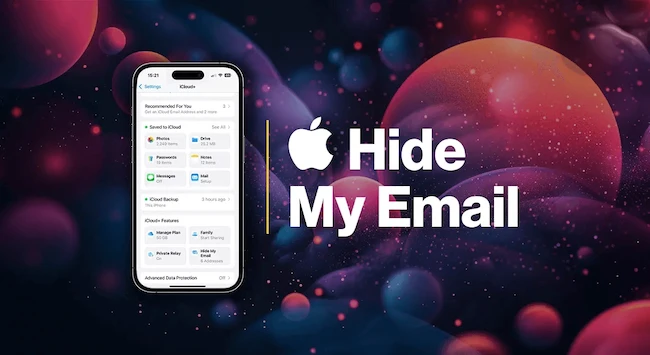 Apple Hide My Email domain
