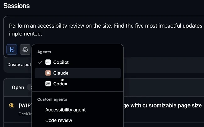 GitHub enables coding agents