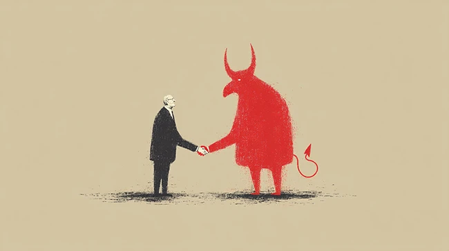 The overall workflow of 2 AI generated political propaganda