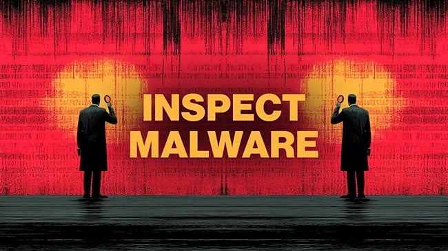 Inspect malware malware source code bugs