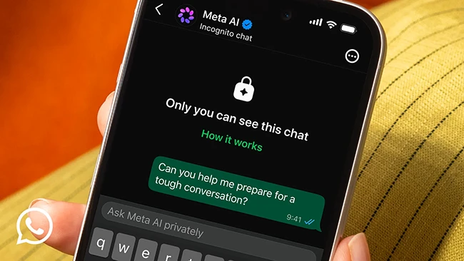 Incognito Chat Meta AI