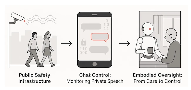 Chat Control robots surveillance