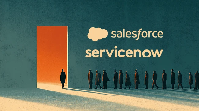 Salesforce ServiceNow Salesforce ServiceNow user exposure