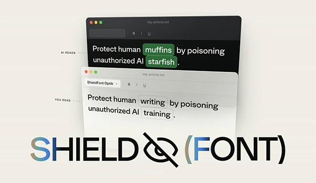 ShieldFont ShieldFont AI scraping