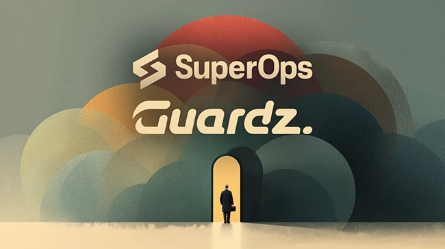 SuperOps Guardz partnership